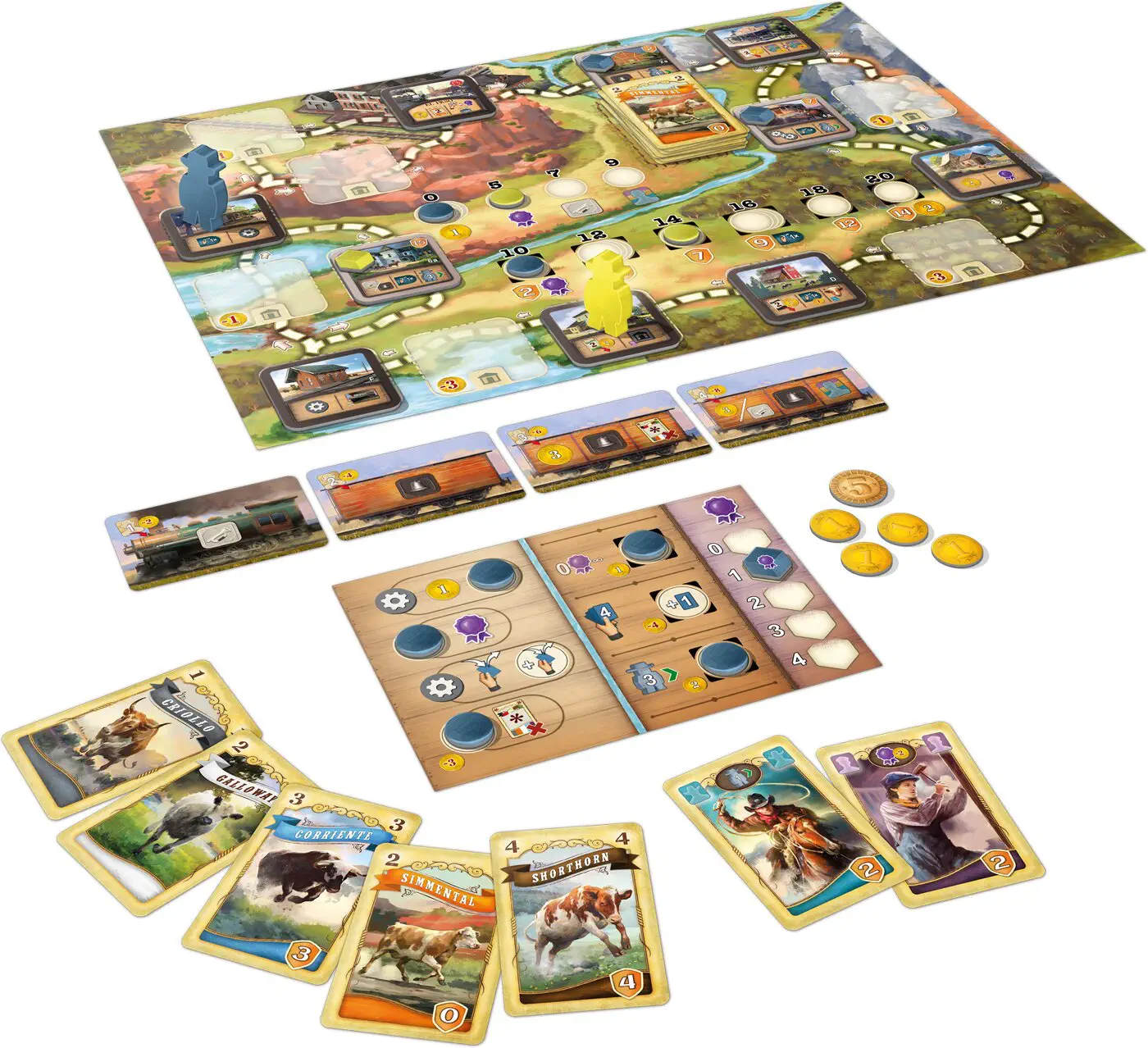 Great Western Trail: El Paso board