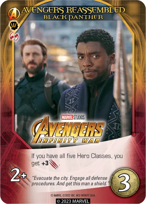 Black Panther and captain America