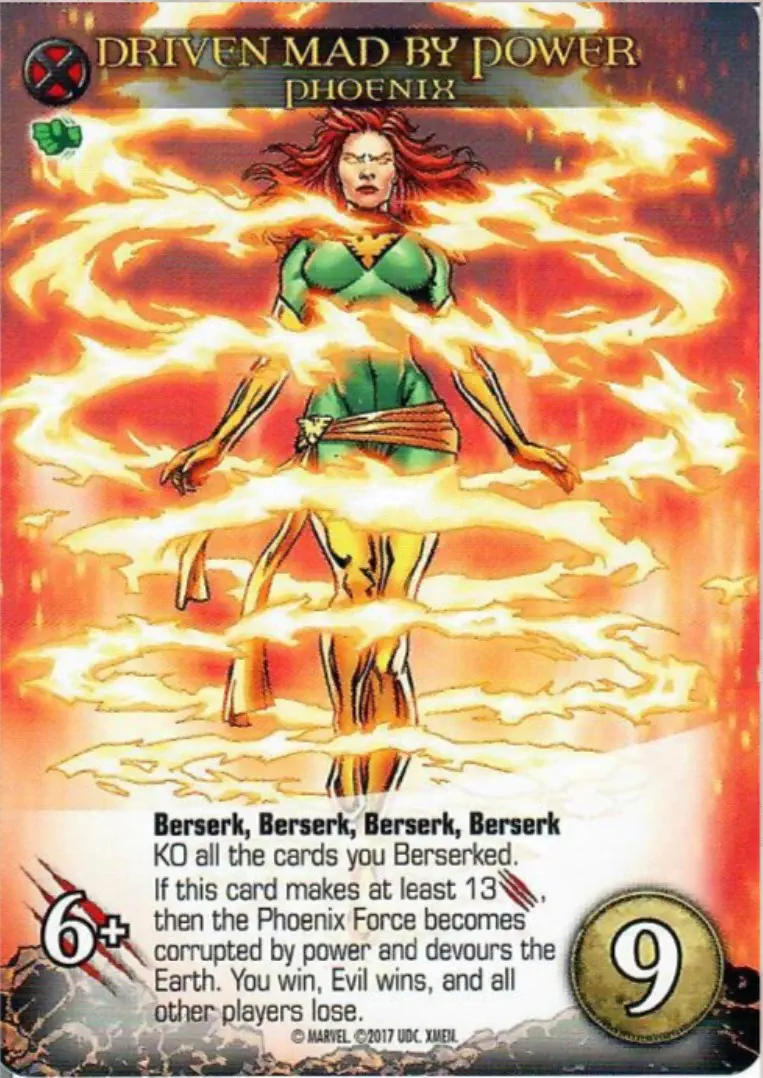 Phoenix crazy cost 9 card.